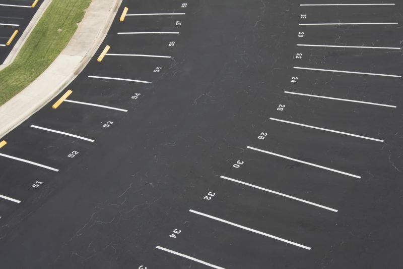 Parking Lot Crack Sealing